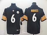 Nike Steelers 6 Devlin Hodges Black Vapor Untouchable Limited Jersey,baseball caps,new era cap wholesale,wholesale hats